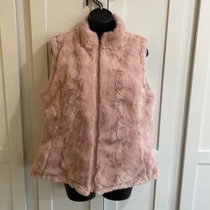 Nicole Miller reversible puffer vest NWOT XL